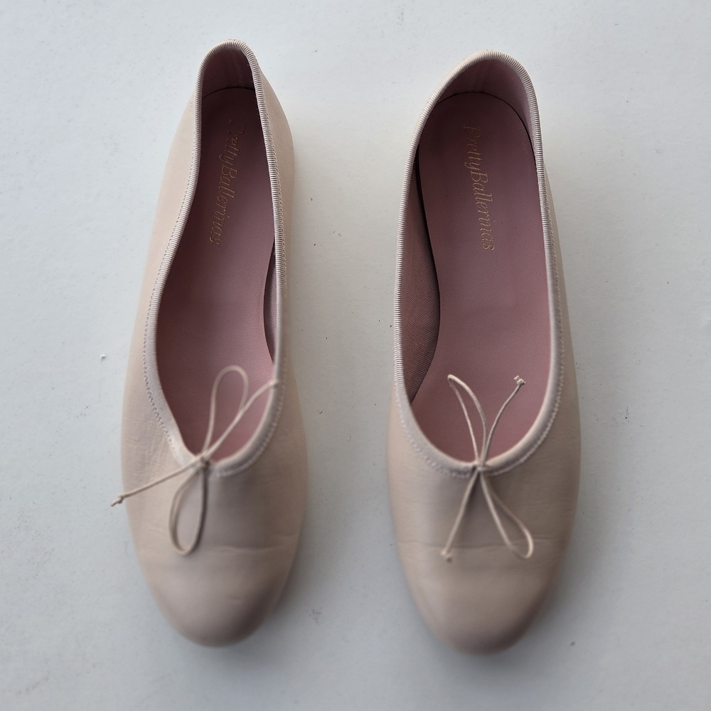 PRETTY BALLERINAS Made In Spain Leather Rosario Ballet Flats Size 39
